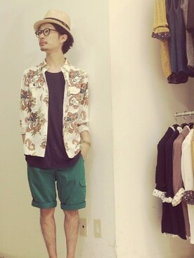 takechanmanさん(メンズ・172cm)の夏コーディネート