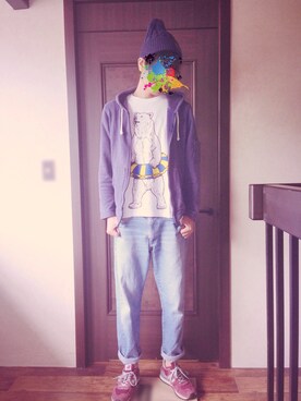 胤さん（メンズ・181cm）の秋コーディネート