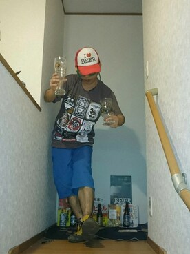 「アイテム（食器/キッチン、シルバー系）」を使った、waka (外村茂男)  さん（メンズ・162cm）の秋コーディネート