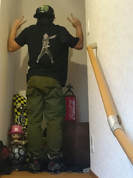 「アイテム（PC・スマホグッズ/家電）」を使った、waka (外村茂男)  さん（メンズ・162cm・30代）の夏コーディネート