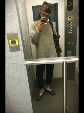 「PATRICK COX（パトリック・コックス）のアイテム（シューズ）」を使った、ぽんさん（メンズ・175cm）の秋コーディネート