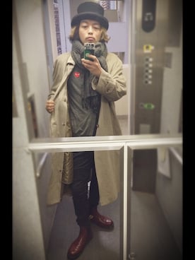 ぽんさんの（COMME des GARCONS | コムデギャルソン）を使ったコーディネート