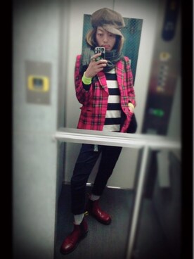 ぽんさん（メンズ・175cm）の春コーディネート