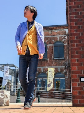 河上裕馬さんのコーディネート