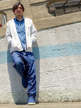 河上裕馬さんのコーディネート