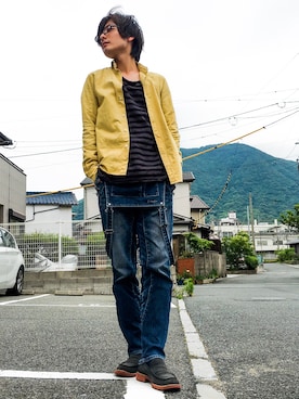 河上裕馬さんのコーディネート