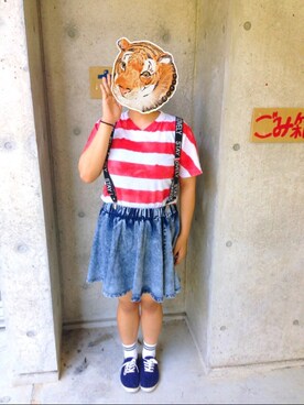 姜虹さんのコーディネート