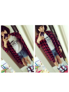 姜虹さんのコーディネート