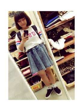 姜虹さんのコーディネート