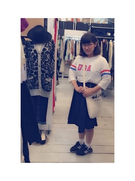 姜虹さんのコーディネート