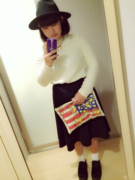 姜虹さんのコーディネート