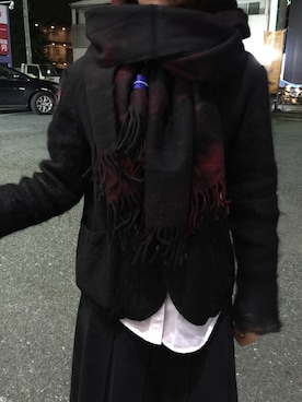 コムデギャルソン　マフラー　黒 COMME des GARCONS SHIRT 楽天市場】コムデギャルソン シャツ（マフラー・スカーフ