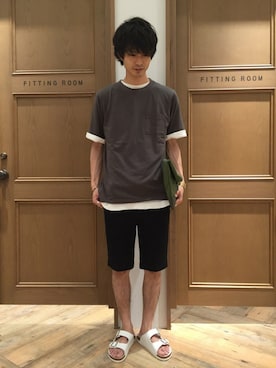 たかひろさん（メンズ・179cm）の夏コーディネート