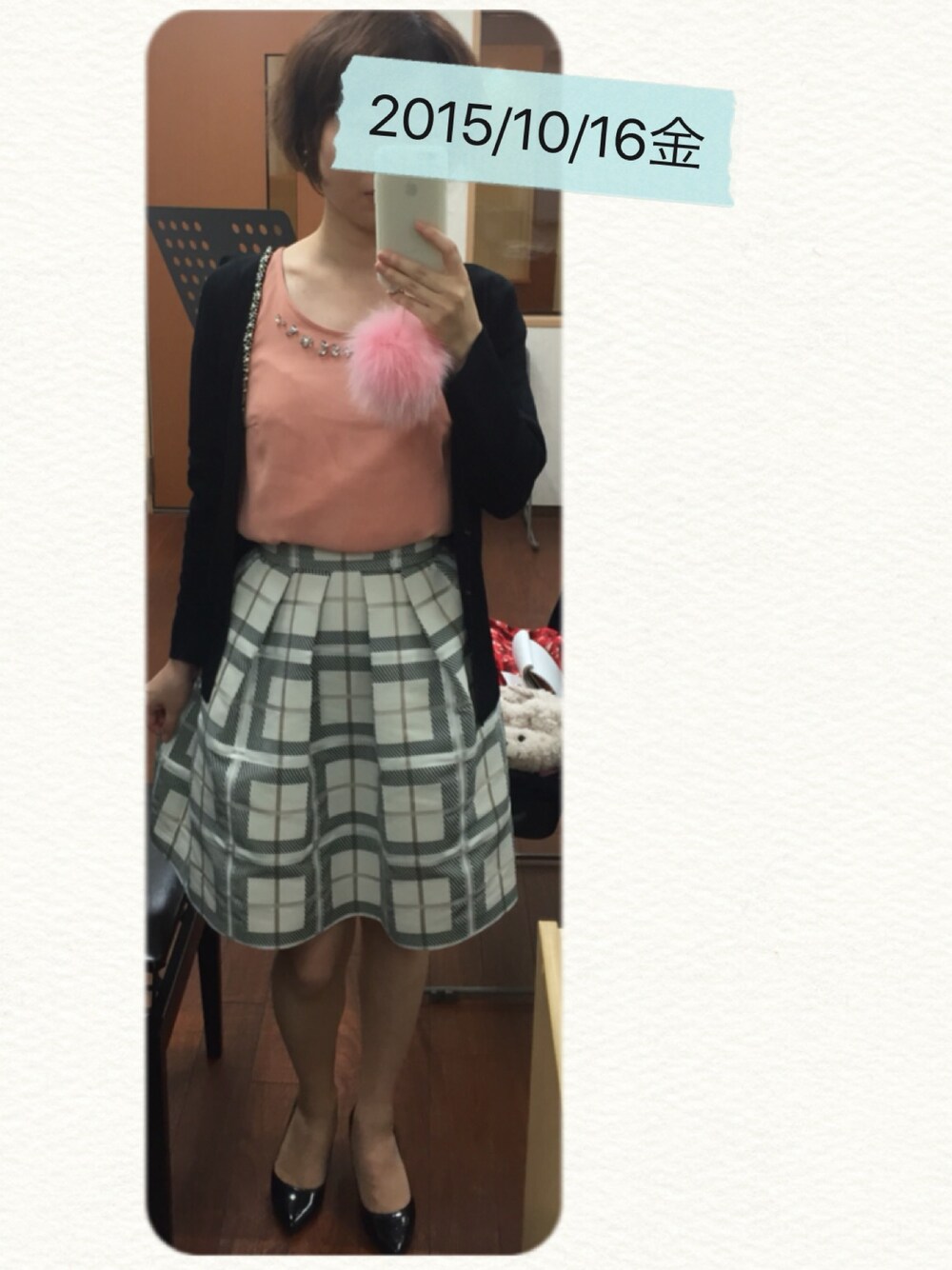 うえたえり@さんの「装飾付袖プリーツ/ＴＯＰＳ-2014ＳＳ-（INGNI）」を使ったコーディネート
