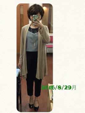 うえたえり@さん（レディース・159cm）の夏コーディネート