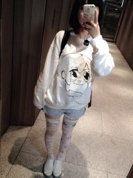 「Marc by Marc Jacobs（マークバイマークジェイコブス）のアイテム（その他シューズ）」を使った、茉里さん（レディース・156cm）の春コーディネート