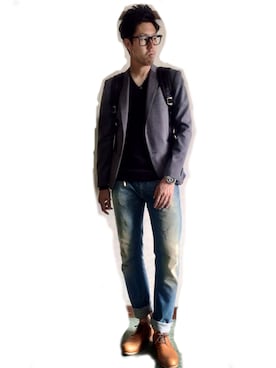 「COMMONWARE AMERICAN RAG CIE&Magine（コモンウェアアメリカンラグシーアンド マージン）のアイテム」を使った、はっとさん（メンズ・178cm）の春コーディネート