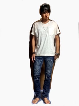 はっとさん（メンズ・178cm）の夏コーディネート