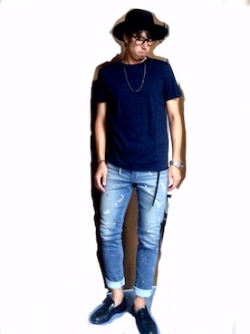 はっとさん（メンズ・178cm）の秋コーディネート