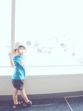 ★さん（キッズ・100cm）の夏コーディネート