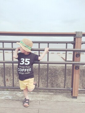 ★さん（キッズ・100cm）の夏コーディネート