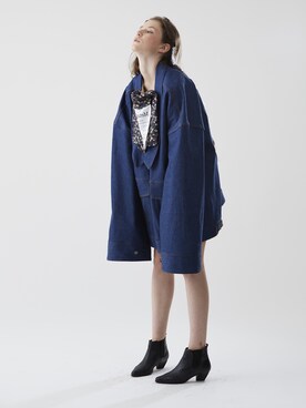 「Metaphor…」｜「アイテム（ジャケット/アウター）」を使った、Metaphor…さん（レディース・174cm）の秋コーディネート