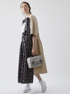「mode」｜「アイテム（ワンピース/ドレス）」を使った、Metaphor…さん（レディース・174cm）の秋コーディネート