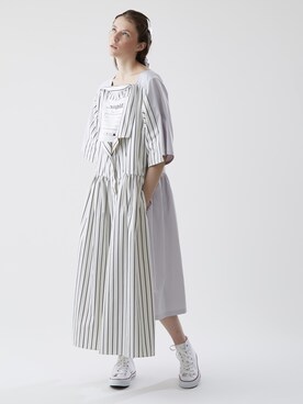 「mode」｜「アイテム（ワンピース/ドレス）」を使った、Metaphor…さん（レディース・174cm）の秋コーディネート