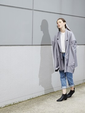 「Metaphor…」｜「アイテム（ジャケット/アウター）」を使った、Metaphor…さん（レディース・174cm）の秋コーディネート