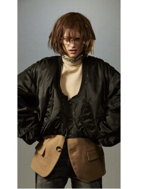 「Metaphor…」｜「アイテム（ジャケット/アウター）」を使った、Metaphor…さん（レディース・176cm）の春コーディネート