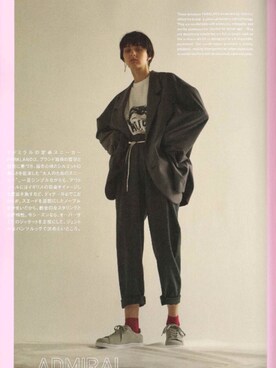「Metaphor…」｜「アイテム（ジャケット/アウター）」を使った、Metaphor…さん（レディース・174cm）の秋コーディネート
