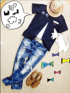 Bondstieさん（レディース・160cm）の夏コーディネート