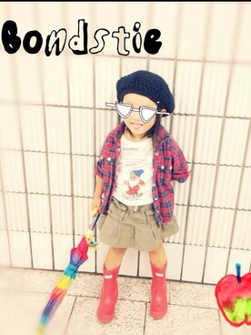 Bondstieさん（キッズ・100cm）の秋コーディネート
