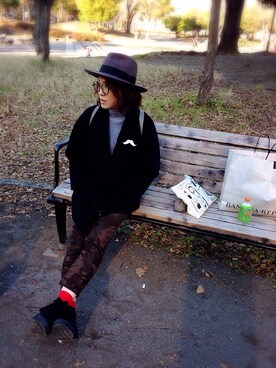 Bondstieさん（レディース・160cm）の冬コーディネート