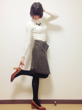 「GENERAL RESEARCH（ジェネラルリサーチ）のアイテム」を使った、ﾋﾞｵさん（レディース・170cm）の秋コーディネート