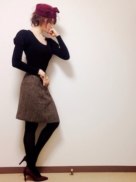 「GENERAL RESEARCH（ジェネラルリサーチ）のアイテム」を使った、ﾋﾞｵさん（レディース・170cm）の冬コーディネート