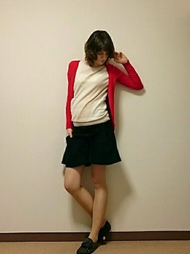 「ATMOSPHERE（アトモスフィア）のアイテム」を使った、ﾋﾞｵさん（レディース・170cm）の春コーディネート