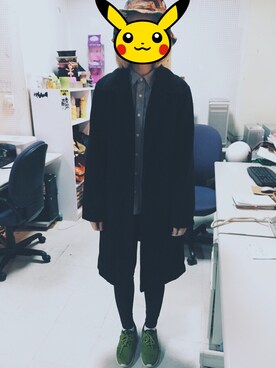 「pikachu」｜Hsuanさん（レディース・172cm）の冬コーディネート