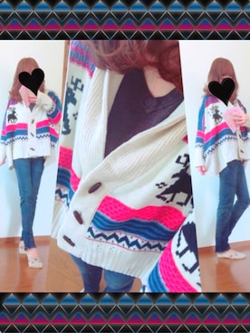 「カットオフ」｜「アイテム（その他アウター）」を使った、ayame︎⑅*さん（レディース・153cm）の秋コーディネート