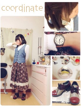 鹿子さんのコーディネート