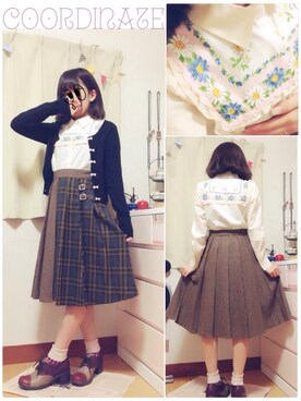 鹿子さんのコーディネート