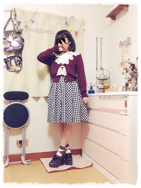 鹿子さんのコーディネート