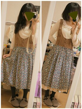 鹿子さんのコーディネート