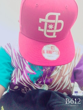 「NOのアイテム（帽子）」を使った、らいが〜さん（メンズ・165cm）の春コーディネート