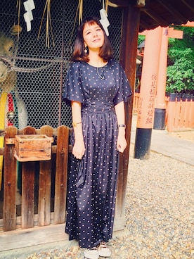 スザンヌさん（レディース・165cm）の秋コーディネート