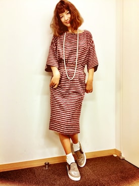 ボーダーセットアップ のレディース人気ファッションコーディネート Wear