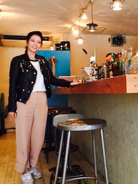 「wonder（ワンダー）のアイテム」を使った、スザンヌさん（レディース・165cm）の春コーディネート