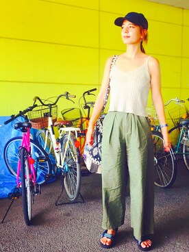 スザンヌさん（レディース・165cm）の夏コーディネート