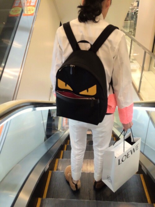 Toyokazu Fendiのバックパック リュックを使ったコーディネート Wear