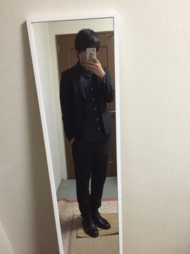 YUYAさん（メンズ・172cm）の春コーディネート